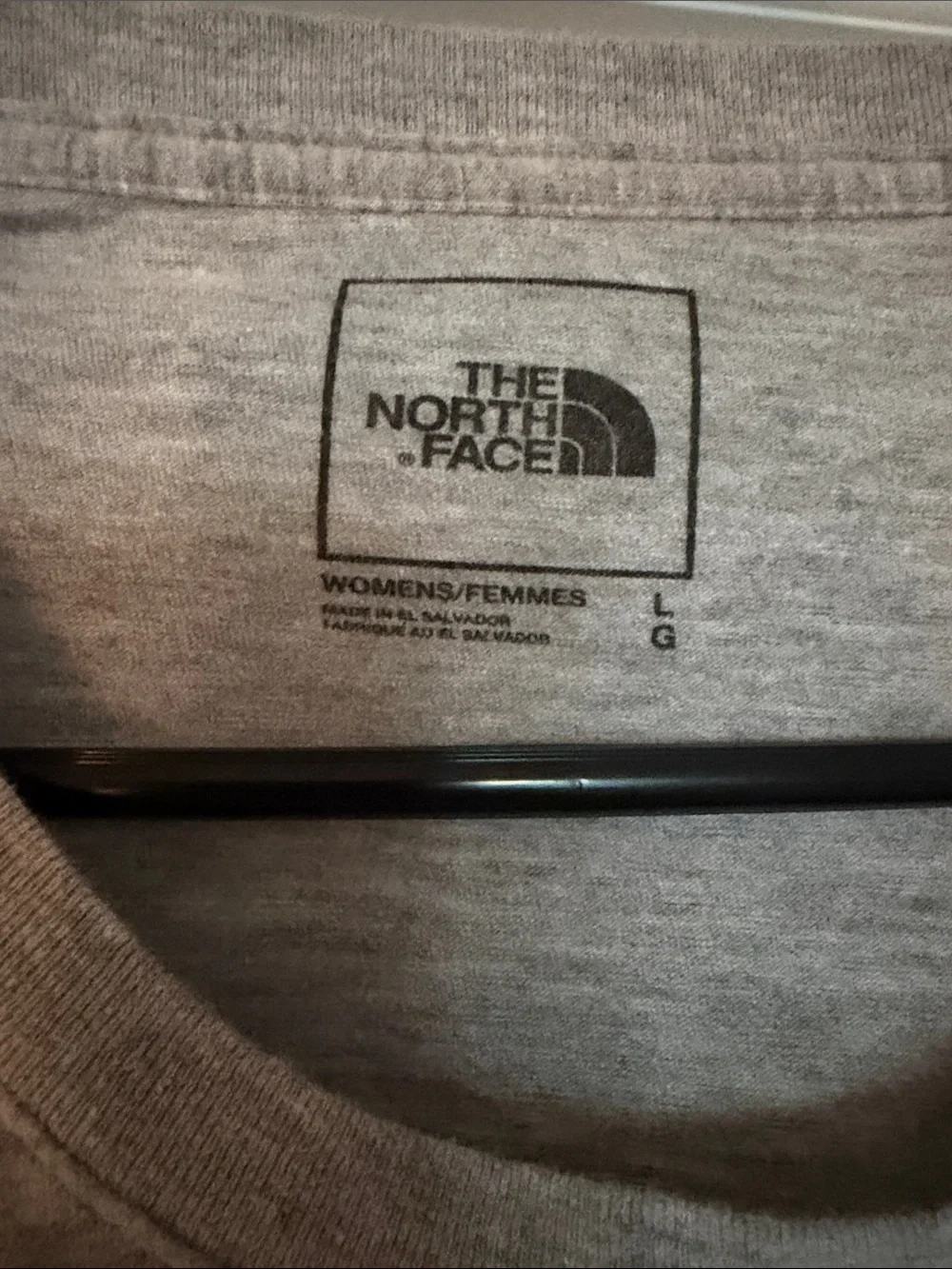 The North Face Heather Gray Short-Sleeve Logo Tee - Picture 2 of 7